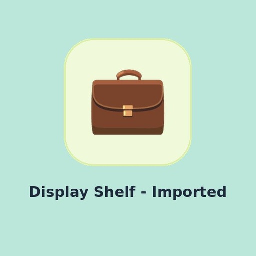 Display Shelf - Imported