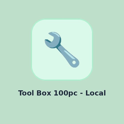 Tool Box 100pc - Local