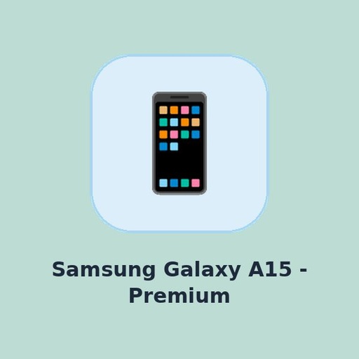 Samsung Galaxy A15 - Premium