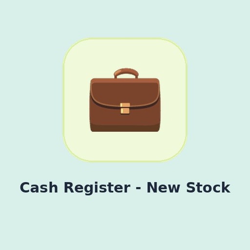 Cash Register - New Stock